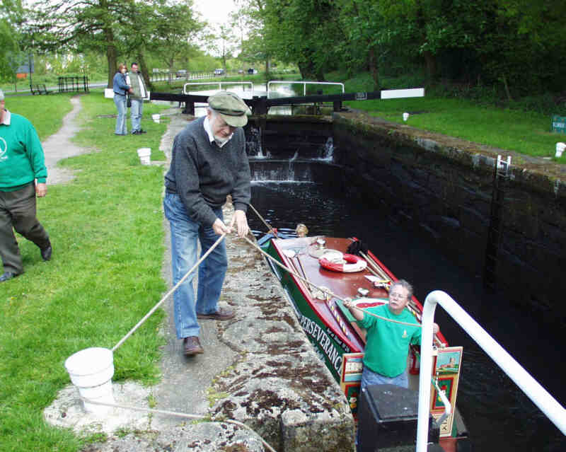 Trip boat at Eastington - Stroudwater Navigation