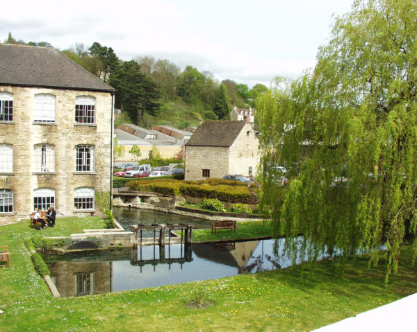 Brimscombe Port from mill