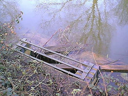 Stroudwater overflow east of Latham