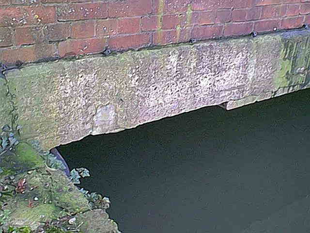 Walk Bridge crumbling concrete