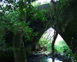 Rucks Bridge , Eysey  in water - T&S Canal